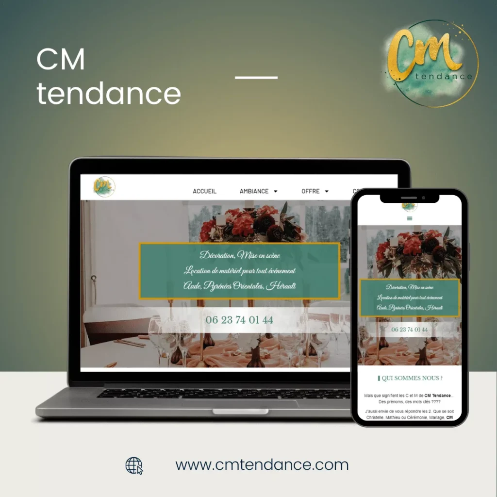 CM Tendance technoweb studio agence web narbonne