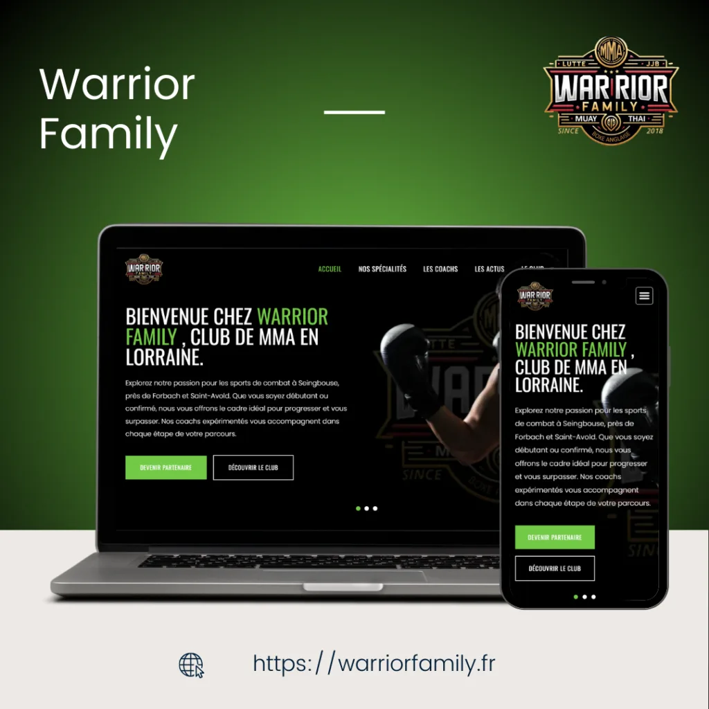 agence web technoweb studio - Warrior family