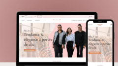 agence web technoweb studio projet ailes de rose